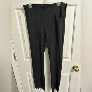 Athleta Siena Skinny Pants Size 12T Dark Gray Travel Work Trouser‎